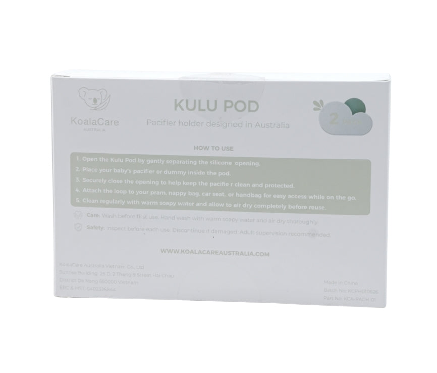 Kulu Pod- Dây giữ ti giả (Gói 2 chiếc)