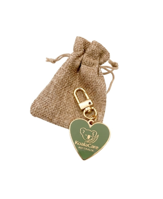 KoalaCare Heart Keychain